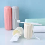 Ống nhựa PP đựng bàn chải và kem đánh răng du lịch 19cm