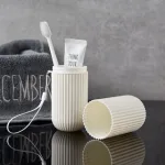 Ống nhựa PP đựng bàn chải và kem đánh răng du lịch 19cm