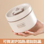 Hộp cơm 3 ngăn 14x22.2cm kèm túi đựng, thìa và muỗng