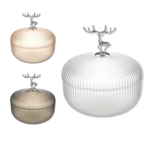 Hộp Đựng Mứt Tết - Hộp Hình Hươu Đựng Bánh Kẹo Hoa Quả Bằng Nhựa Cao Cấp 17x12cm phù hợp để tham khảo khi chọn Đồ dùng nhà bếp