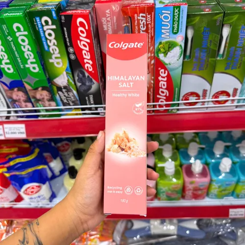 Kem Đánh Răng COLGATE Muối Hồng Himalaya 180g