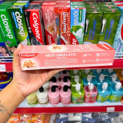 Kem Đánh Răng COLGATE Muối Hồng Himalaya 180g