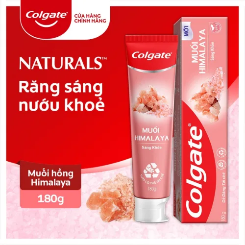 Kem Đánh Răng COLGATE Muối Hồng Himalaya 180g