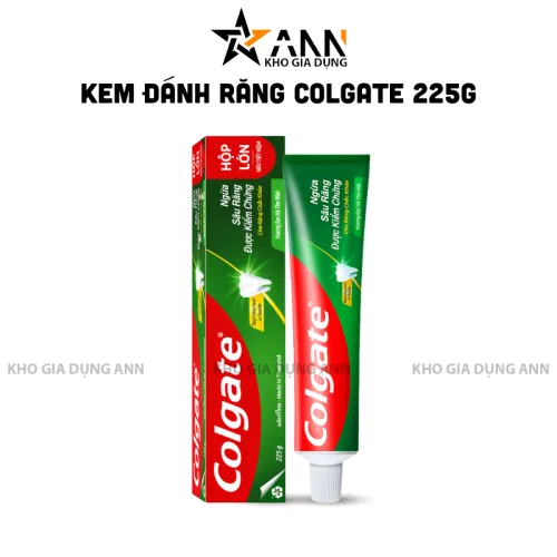 Colgate Dạng Kem Bạc Hà Mát Lạnh Ngừa Sâu Răng 225g