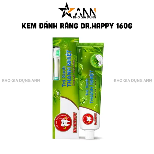 Kem đánh răng trà xanh thanh nhiệt và cảm giác the mát khi chải