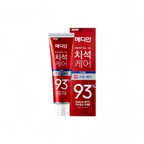 Phân phối kem Đánh Răng Median Màu Đỏ Dental IQ 93% Tartar Toothpaste Badbreath 120g