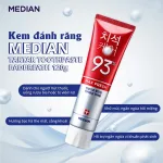 Phân phối kem Đánh Răng Median Màu Đỏ Dental IQ 93% Tartar Toothpaste Badbreath 120g