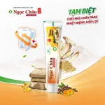 Kem Đánh Răng Ngọc Châu Truyền Thống 170g/Tuýp - Kem Đánh Răng Dược Liệu + Tặng 1 Bài Chải Đánh Răng( Tuýp Lớn)
