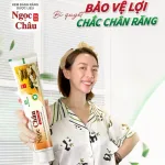 Kem Đánh Răng Ngọc Châu Truyền Thống 170g/Tuýp - Kem Đánh Răng Dược Liệu + Tặng 1 Bài Chải Đánh Răng( Tuýp Lớn)