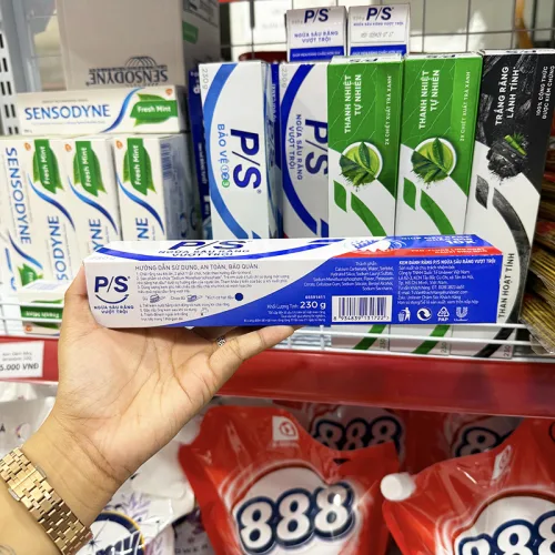 Kem Đánh Răng P/S Ngừa Sâu Răng Vượt Trội 10x 230g