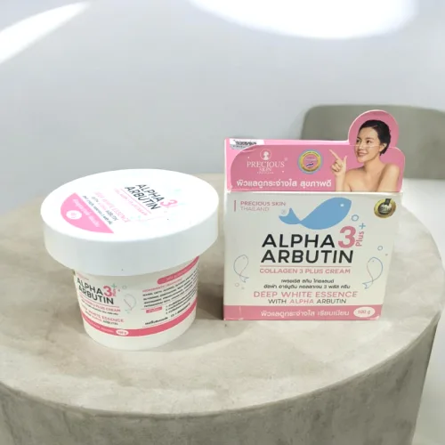 Kem dưỡng thể Alpha Arbutin Collagen 3Plus Cream, hũ 100g