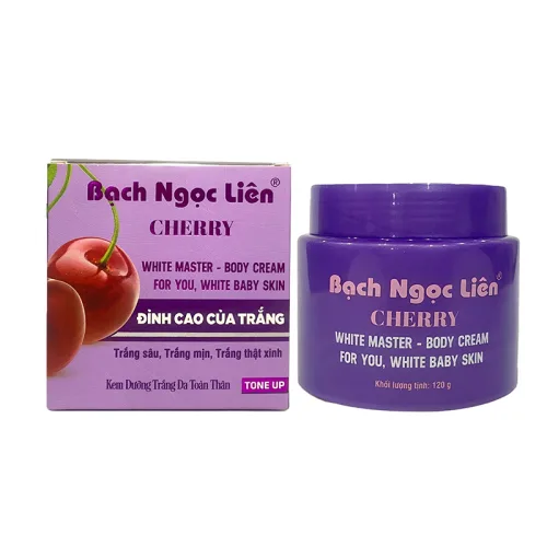 Kem Body Bạch Ngọc Liên Cherry 120gr phù hợp để tham khảo khi chọn mỹ phẩm bạch ngọc liên