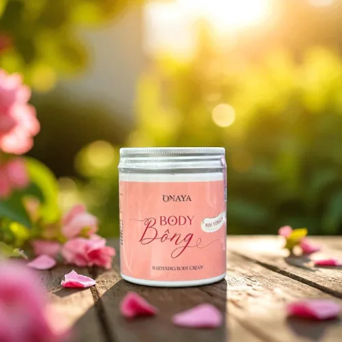 Kem dưỡng thể Bông Onaya Whitening Body Cream, 240g