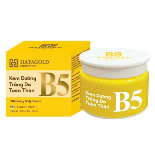Khám phá Kem Body Dưỡng Sáng Da B5 Hatagold Cosmetics Màu Kem 100g thuộc nhóm mỹ phẩm hatagold