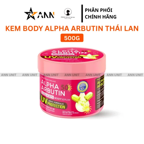 Kem Body Alpha Arbutin Thái Lan 500g Phiên Bản Mới