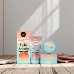 Kem Body Hỗ Trợ Dưỡng Sáng Giảm Thâm Da Mông Dark Cream V3 Alpha Arbutin Vip White 50ml & Tặng Hộp 15g