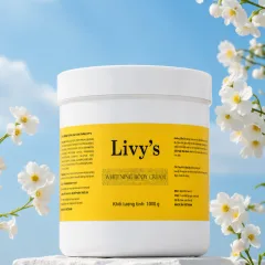 Kem Body Livy's 1kg - Kem Dưỡng Sáng Da Toàn Thân Livy