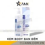 Pretty Skin Body Lotion ban đêm màu xanh Retinol B5 Alpha Arbutin 250ml