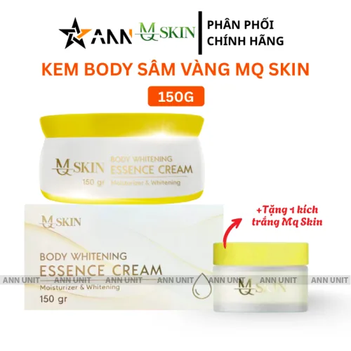 Kem dưỡng thể Sâm Vàng MQ Skin Essence Cream, hũ 150g