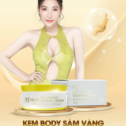 Kem dưỡng thể Sâm Vàng MQ Skin Essence Cream, hũ 150g