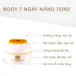 Kem Body Dưỡng Trắng Hatagold Cosmetics Perfume Gold Whiteing