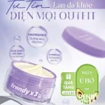 Bảng giá sỉ kem Body Trendy Meea Origin Dịch Chiết Lên Men - Tặng 1 Gói Ủ Bơ Meea