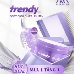 Bảng giá sỉ kem Body Trendy Meea Origin Dịch Chiết Lên Men - Tặng 1 Gói Ủ Bơ Meea
