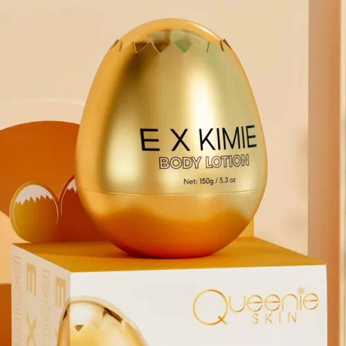 Kem Body Trứng Ex Kimie Queenie 150g - Kem Queenie Chính Hãng - Phiên Bản Mới