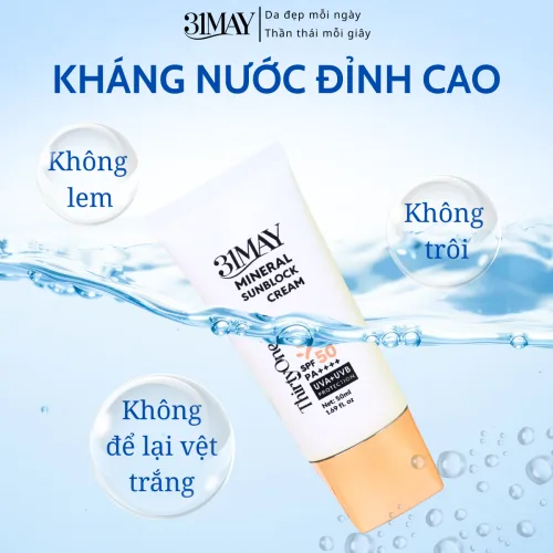 Kem chống nắng 31May: Titanium Dioxide và Zinc Oxide nói gì?