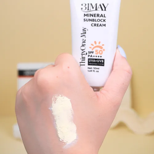 Kem Chống Nắng 31 May Mineral Sunblock Cream SPF50+ PA++++ 50ml
