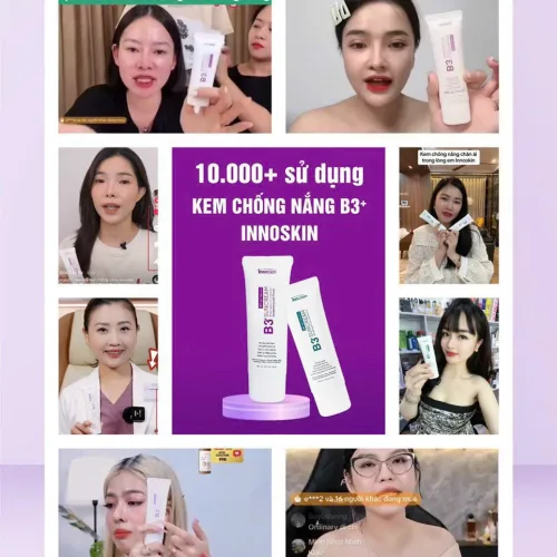 Kem chống nắng InnoSkin da khô: 6 bước kiểm tra trước khi dùng