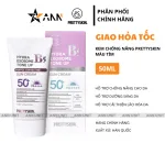 Kem chống nắng Pretty Skin Hydra B5 Exosome Tone Up màu tím 50ml