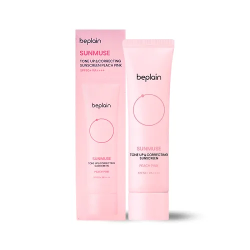 Khám phá Kem Chống Nắng Beplain Sunmuse Tone Up Màu Hồng Dâu 50ml thuộc nhóm beplain