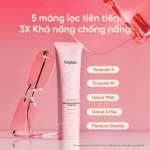 Beplain Sunmuse Tone Up Pink Peach màu hồng dâu, 50ml