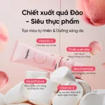 Beplain Sunmuse Tone Up Pink Peach màu hồng dâu, 50ml