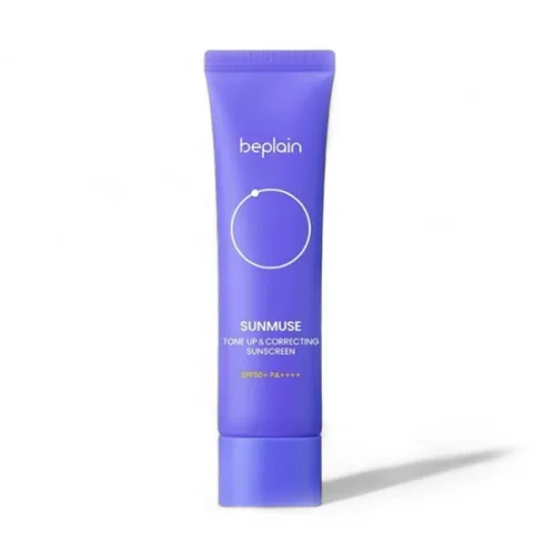 Khám phá Kem Chống Nắng Beplain Sunmuse Tone Up Màu Tím Đậm - Dành Cho Da Dầu Xỉn Màu 50ml thuộc nhóm beplain