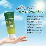 Kem chống nắng nâng tone HA Plus N Collagen SPF 50++ 50g