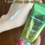 Kem chống nắng nâng tone HA Plus N Collagen SPF 50++ 50g