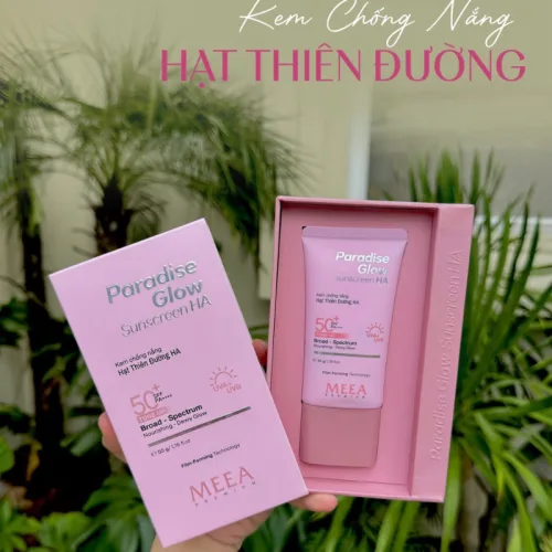 Kem chống nắng Hạt Thiên Đường Meea Premium SPF 50+ PA++++, 50 g