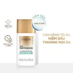 Kem Chống Nắng Loreal Paris Kiềm Dầu Thoáng Mịn Da Matte &amp; Fresh With Airlicium SPF50+ PA++++ 50ml