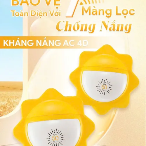 Queenie Skin Kem Chống Nắng SPF50 PA+++ Da Hỗn Hợp Dầu 60g