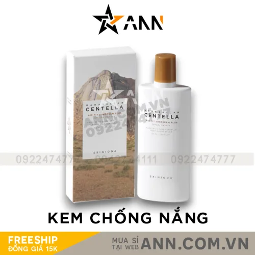Kem chống nắng Skin1004 Madagascar Centella Air-Fit Suncream Plus 50ml