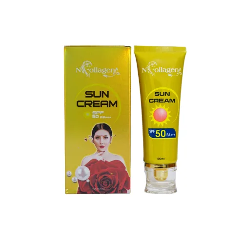 Kem Chống Nắng Sun Cream N Collagen phù hợp để tham khảo khi chọn Kem chống nắng da mặt