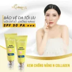 N Collagen Sun Cream chống nắng mặt và toàn thân SPF 50 PA+++ 100ml