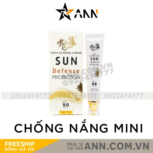 Kem Chống Nắng Fairy Cosmetics Size Mini Sun Defense Protection