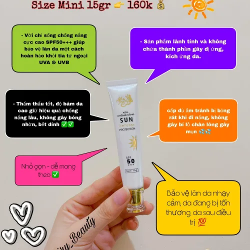 Kem Chống Nắng Fairy Cosmetics Size Mini Sun Defense Protection