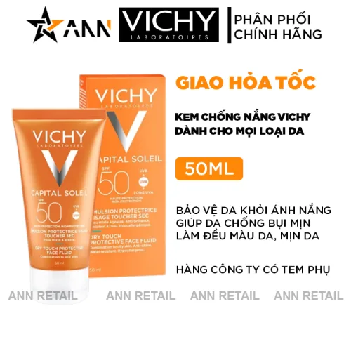 Kiểm tra thành phần cần lưu ý và bảo quản cách dùng — Kem Chống Nắng Vichy Capital Soleil