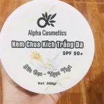 Đánh giá kem Chua Kích Trắng Da Body Sữa Gạo Ngọc Trai Alpha Cosmetic 200g - Kem Cốt Trắng Da Body