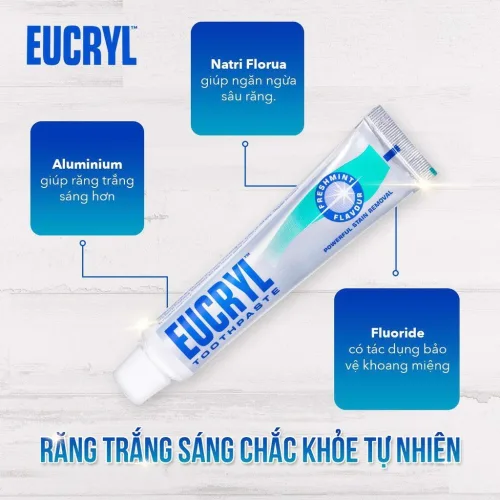 Kem đánh răng Eucryl Toothpaste