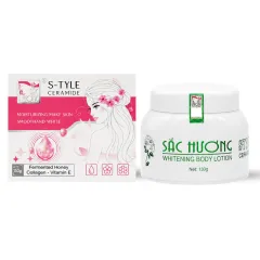 Kem Dưỡng Da Body Sắc Hương S-Tyle Ceramide Phiên Bản Mới - Hộp Màu Trắng 130ml